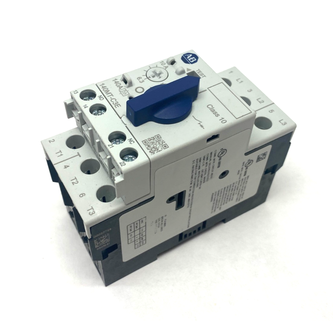 140MT-C3E-C10 | Allen Bradley Ser. A Motor Protection Circuit Breaker 6.3-10A - New – Open box - Maverick Industrial Sales