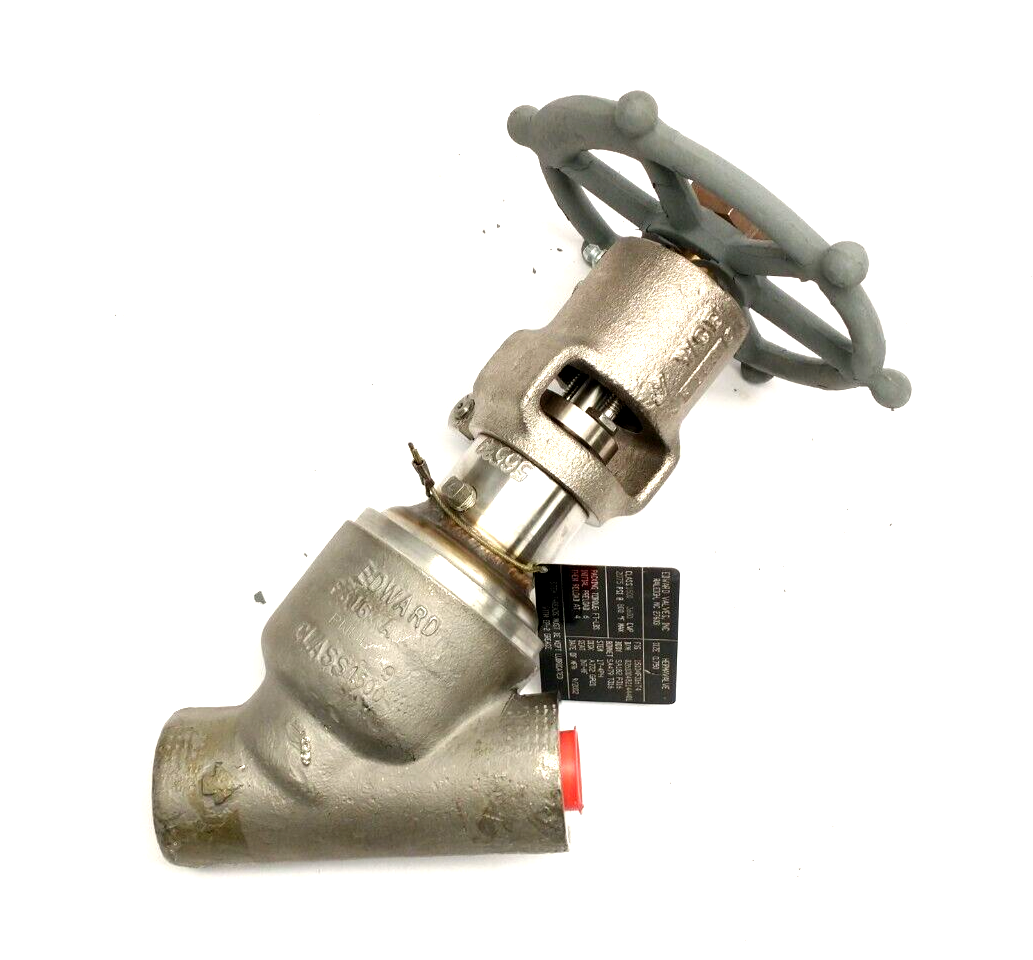 Edward Valves 15104F316T4 Hermavalve Bonnet Valve, Size 0.75 Class 1500 2075PSI - Maverick Industrial Sales