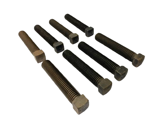 Square Head Bolt 3/4"-10 x 4", Steel LOT OF 8 - Maverick Industrial Sales