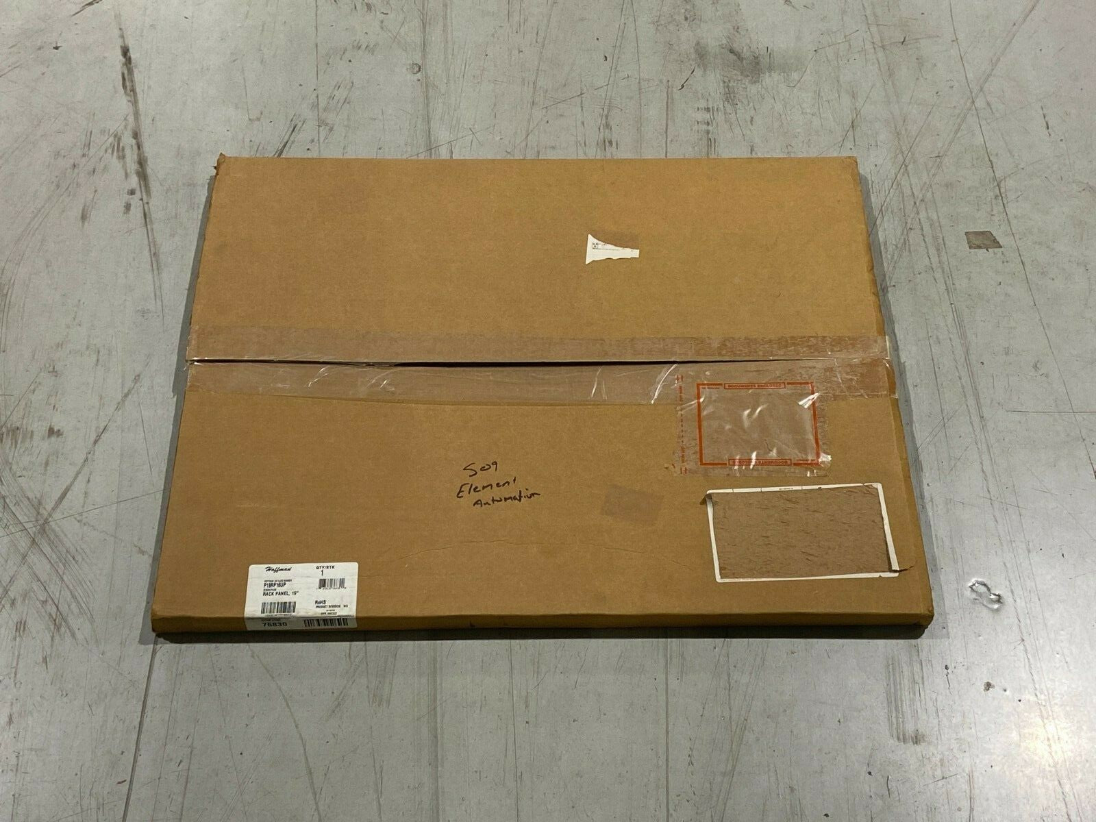 Hoffman P19RP16UP Rack Panel Steel Light Gray 28" x 19" 76830 - Maverick Industrial Sales