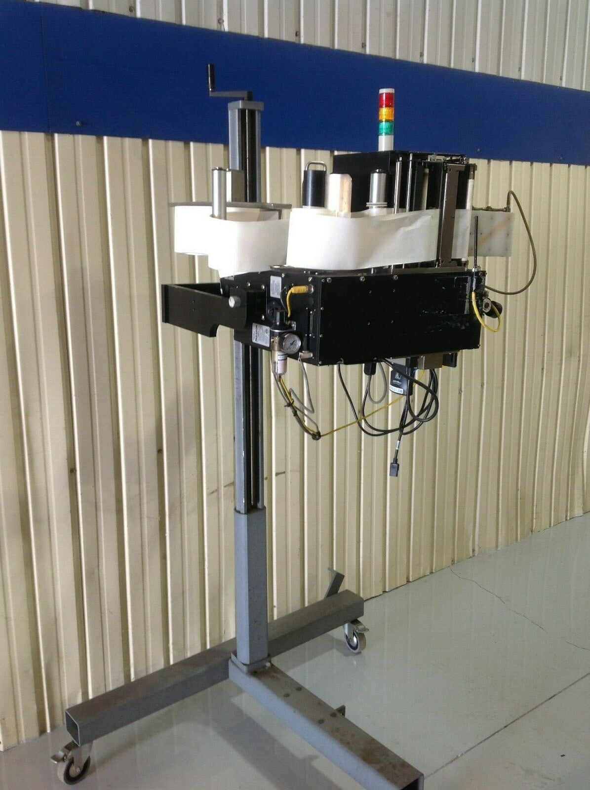 300281R | Paragon Labeling Stystems Label Aplicator with Zebra 170PAX4 120V - Used - Maverick Industrial Sales
