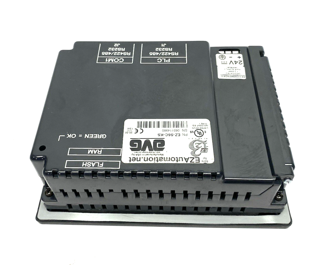EZ-S6C-KS | avg Automation Direct EZTouch 6” STN Slim Bezel Color Panel, Koyo Only - Used - Maverick Industrial Sales