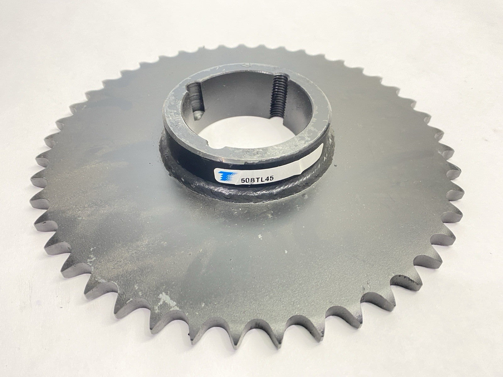 Tsubaki 50BTL45 Roller Chain Sprocket Size 50 45 Tooth 2-3/4" Bore - Maverick Industrial Sales