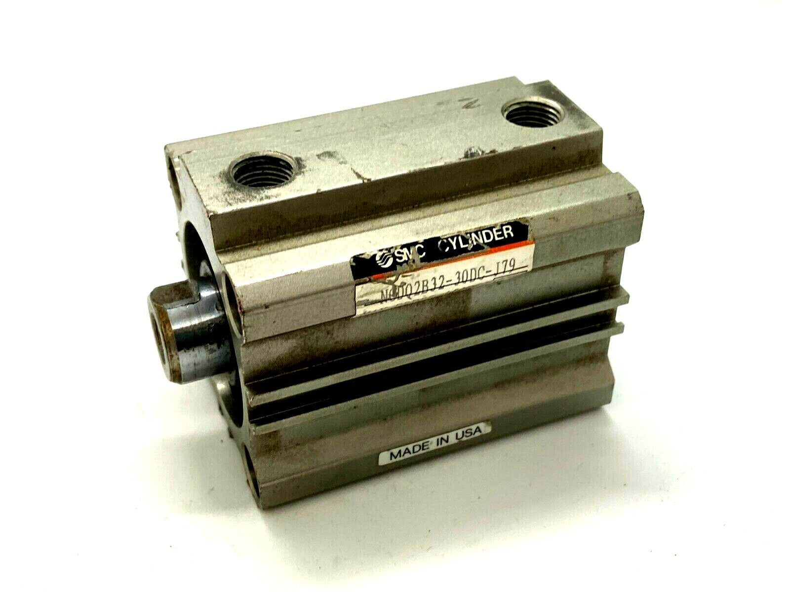 SMC NCDQ2B32-30DC-J79 Compact Pneumatic Cylinder - Used - Maverick Industrial Sales
