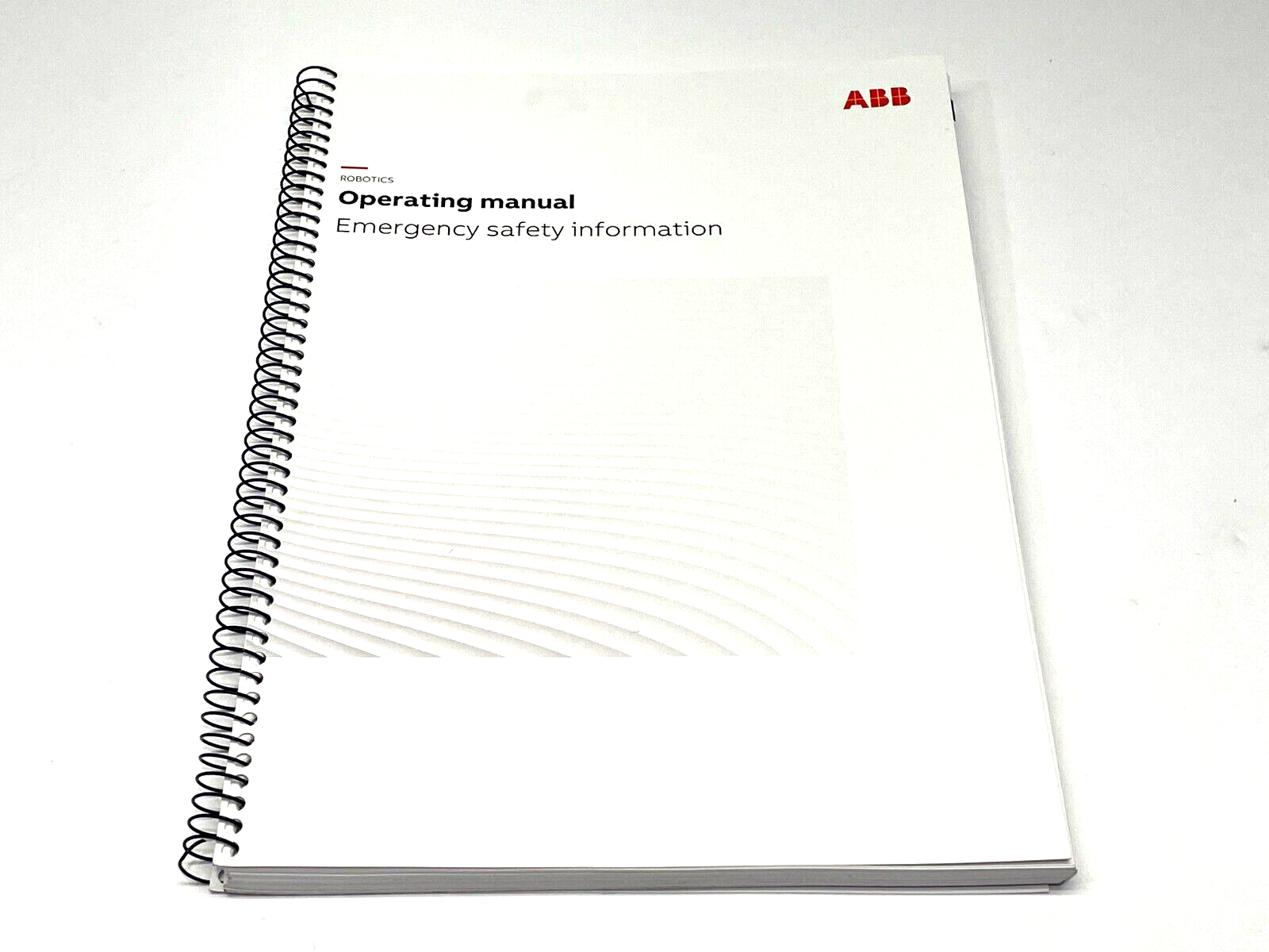 3HAC027098-001 | ABB Rev. S Emergency Safety Information Manual - Like New - Maverick Industrial Sales