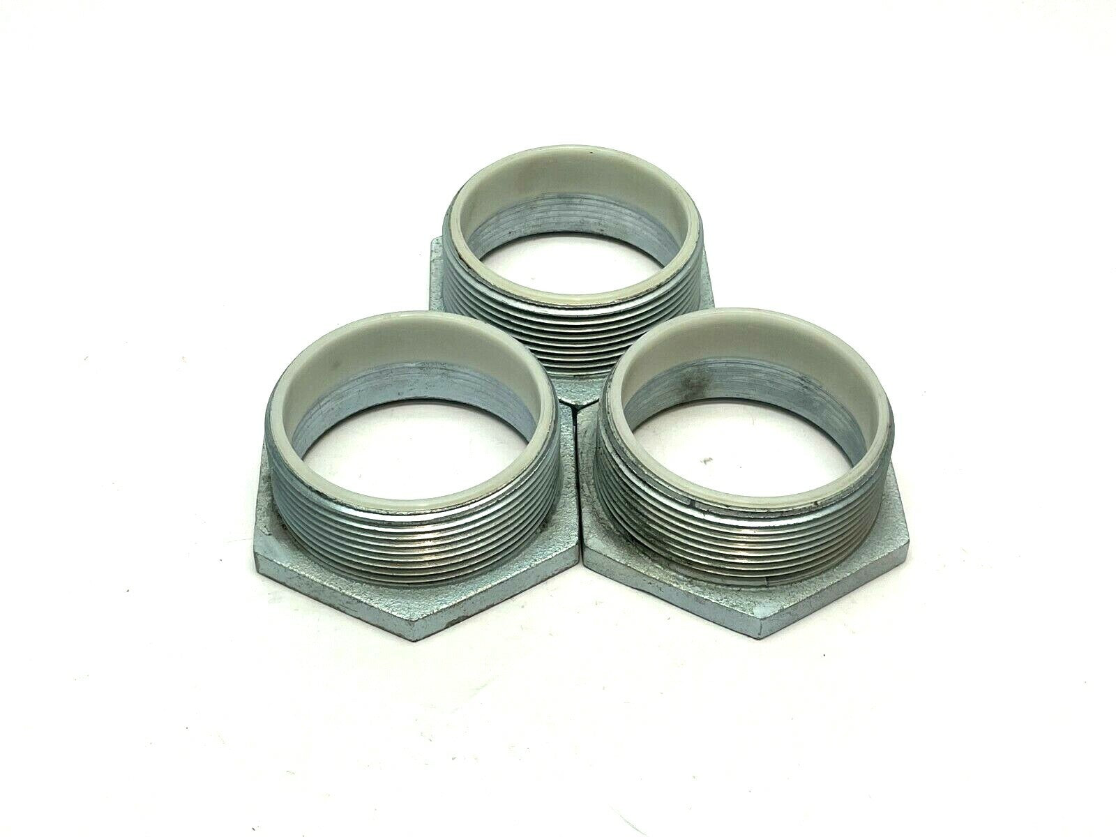 OZ Gedney 7300T Bushed Conduit Nipple 3" LOT OF 3 - Used - Maverick Industrial Sales