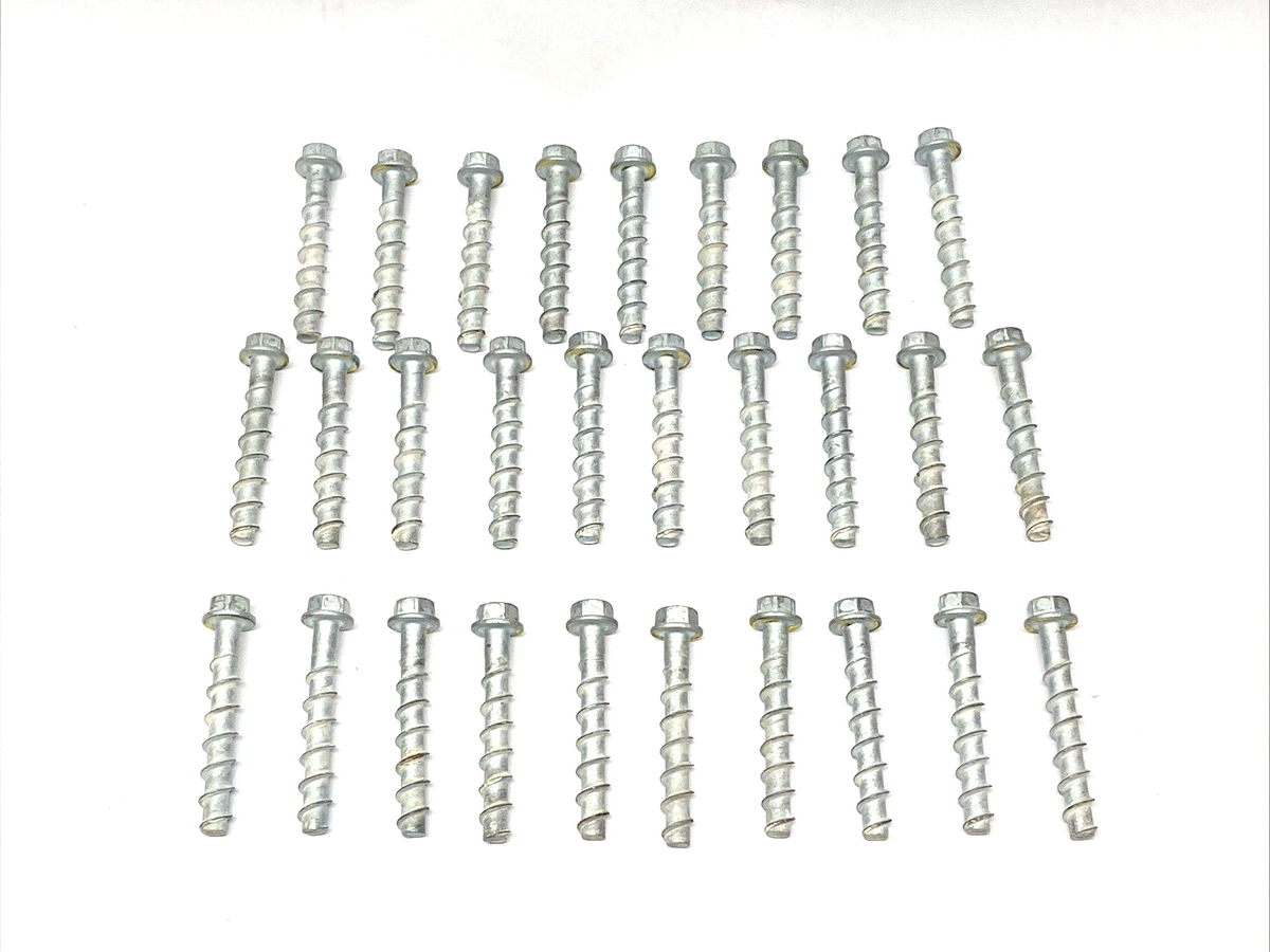 Hilti 434437 KH Screw Anchor 3/8" x 3" LOT OF 29 - Maverick Industrial Sales