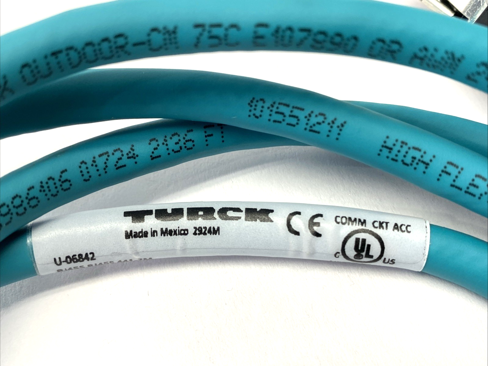 Turck RJ45S RJ45S 441-2M Double-Ended Ethernet Cordset U-06842 - New – Open box - Maverick Industrial Sales