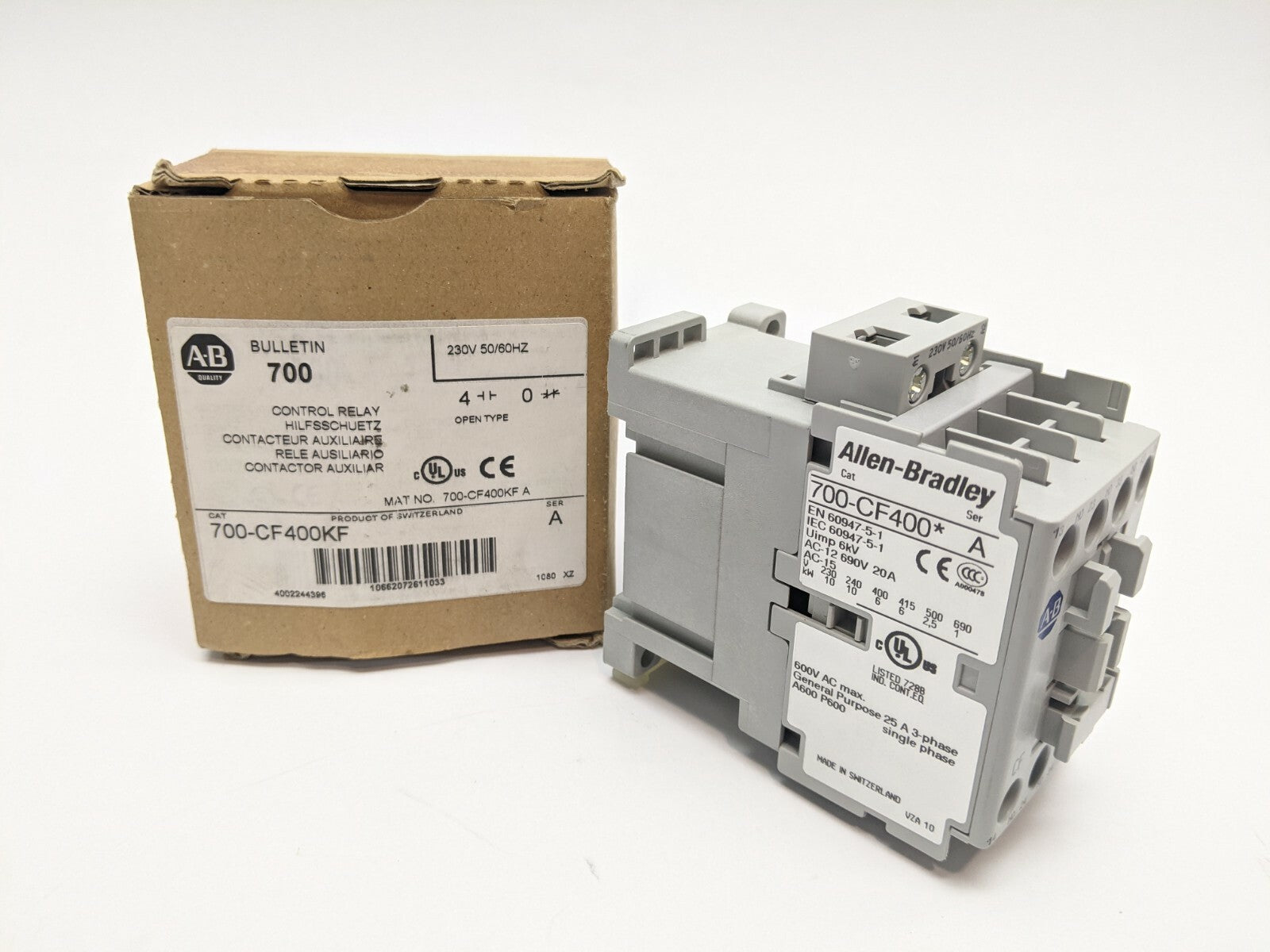 Allen Bradley 700-CF400KF Industrial Relay - Maverick Industrial Sales