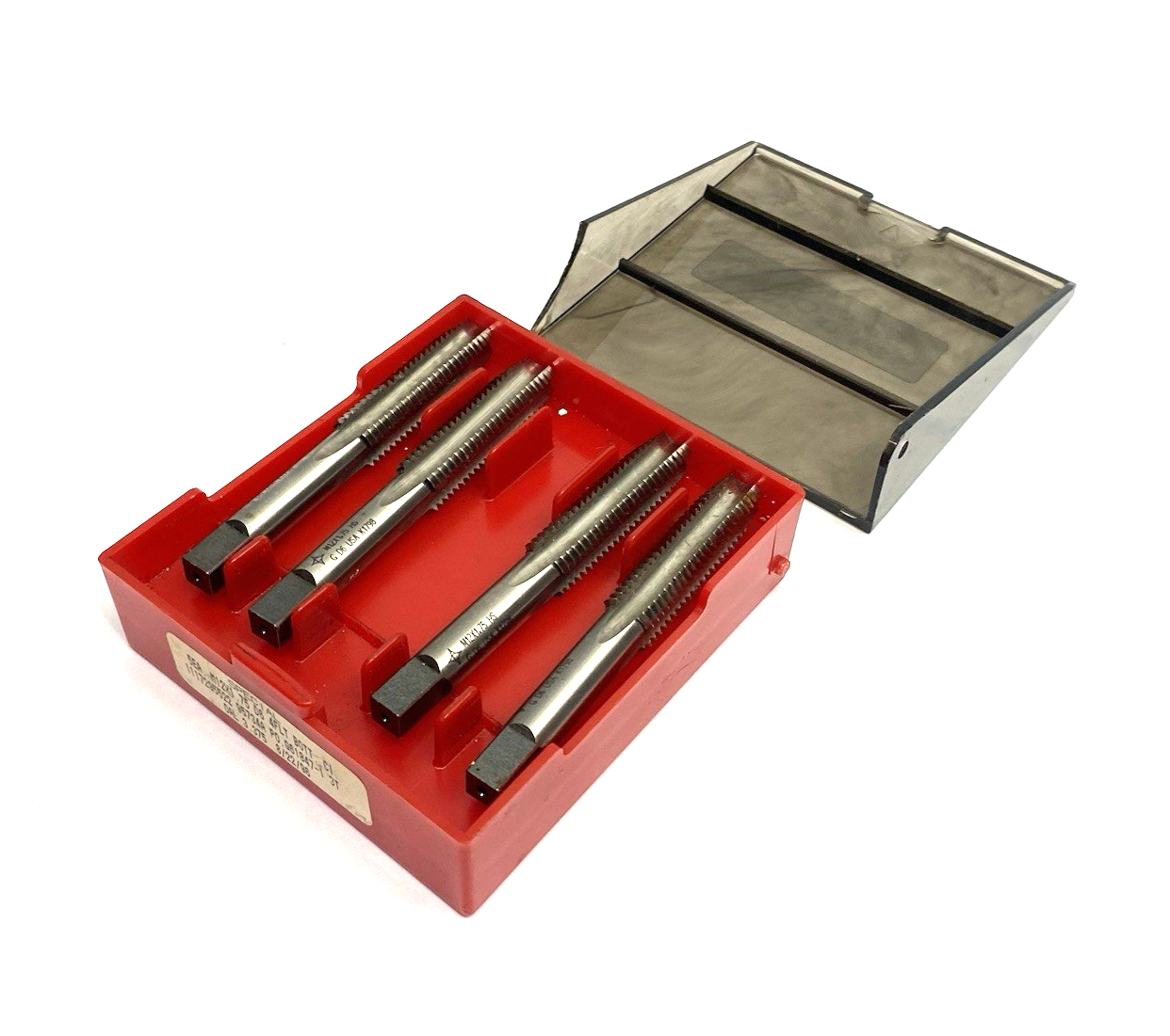 None | Cleveland M12x1.75 D6 Bottoming Hand Tap, 4-Flute, 3.375 OAL, PKG OF 4 - New Other - Maverick Industrial Sales