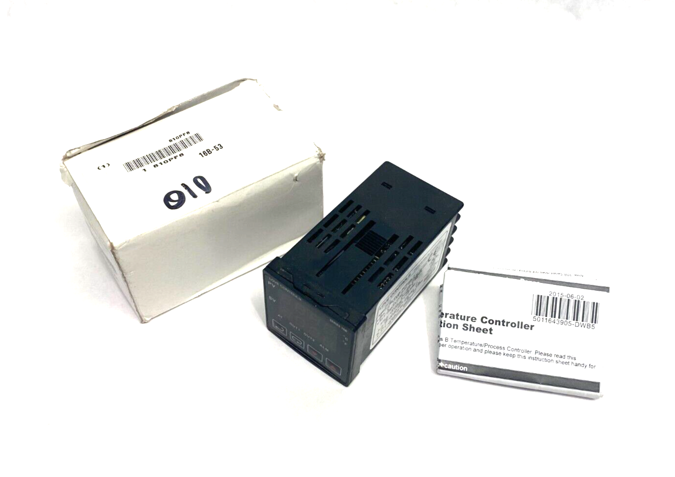 810PF8, 16B-53 | Dwyer Love Controls 810PF8 Temperature Controller 1/16 DIN Size 16B-53 - Used - Maverick Industrial Sales