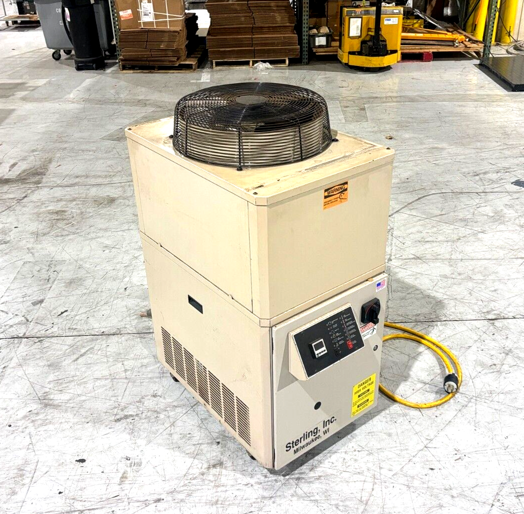 Sterlco SMCA2 Portable Chiller, 230V, 3PH, 2HP, 65708B90 - Used - Maverick Industrial Sales