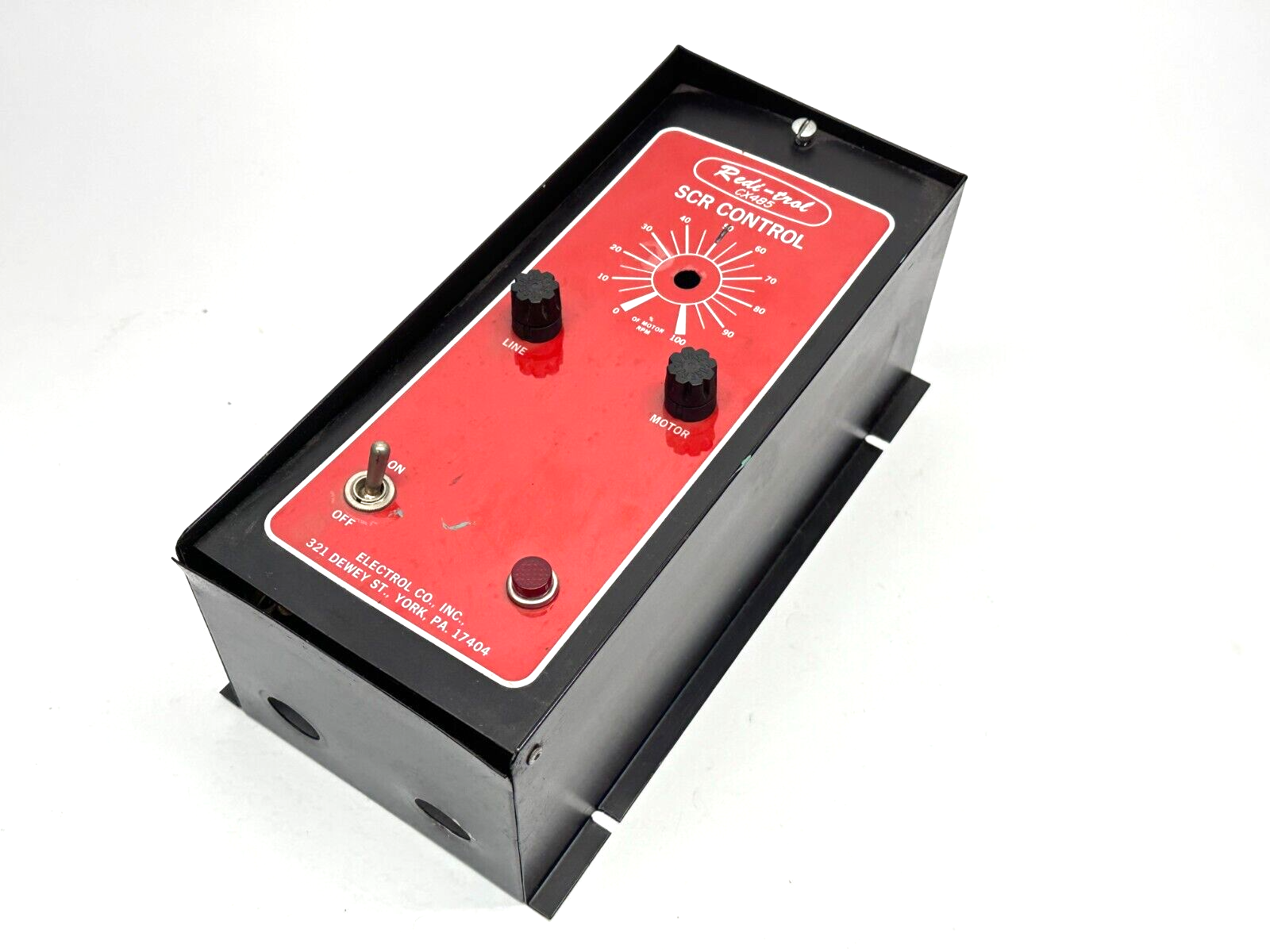 Electrol CX485 Redi-Trol SCR Control AC/DC Motor Controller 5X485 - For parts or not working - Maverick Industrial Sales
