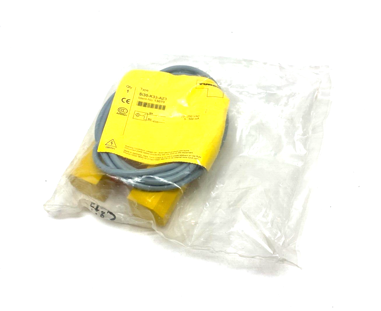 Turck Si30-K33-AZ3 Slot Type Inductive Fork Sensor 20-250VAC 13070 - New - Maverick Industrial Sales