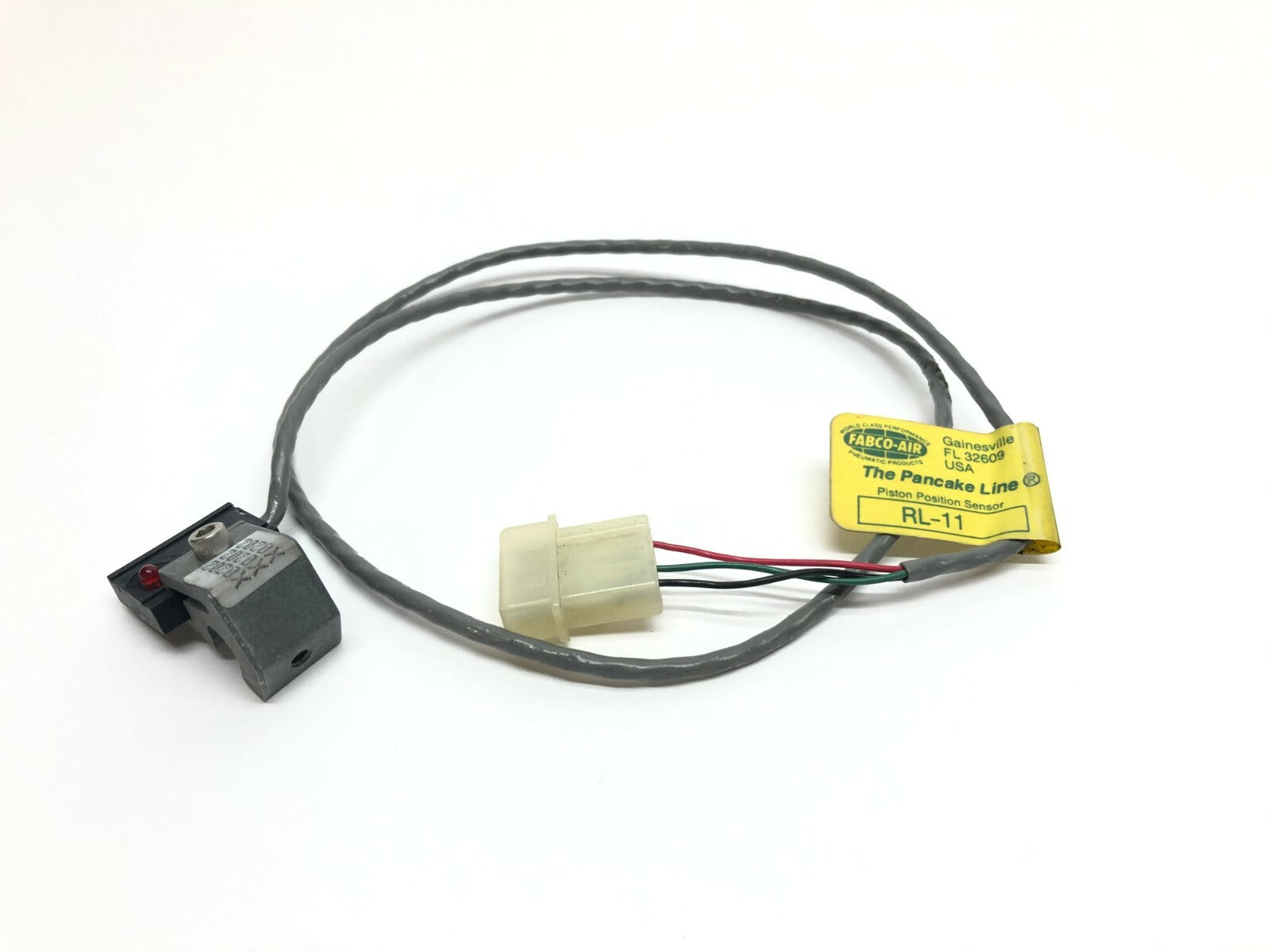 Fabco-Air RL-11 Piston Position Sensor with Mounting Bracket, The Pancake Line - Used - Maverick Industrial Sales