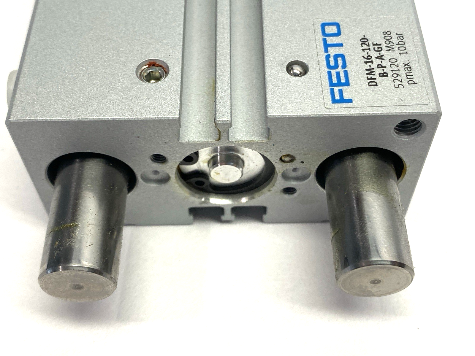 Festo DFM-16-120-B-P-A-GF Pneumatic Guided Drive Cylinder 120mm Stroke 529120 - Maverick Industrial Sales