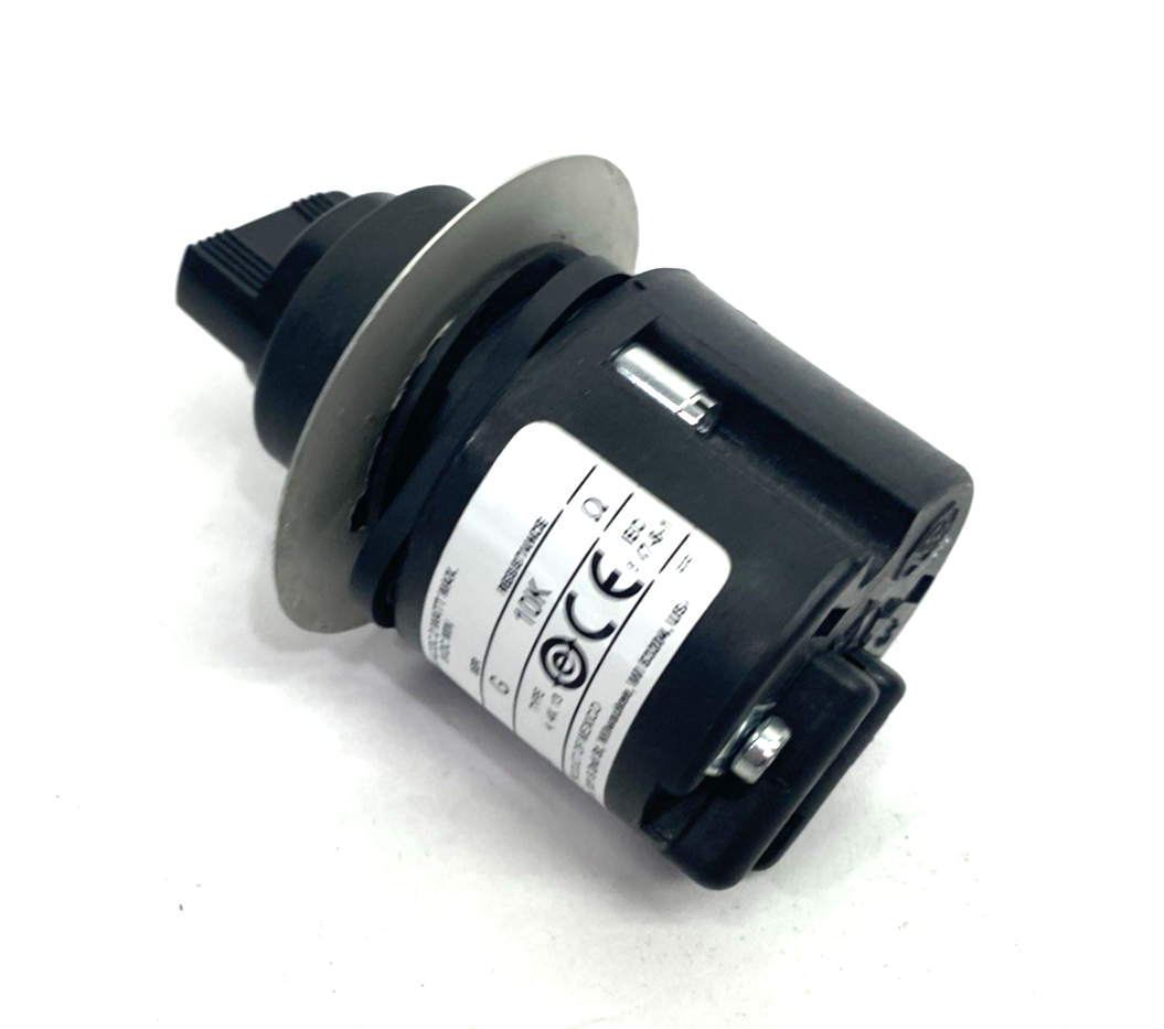 800H-UR29 | Allen Bradley Ser. G 30.5mm Potentiometer 800H PB 10 Kilohms Type 4/4X- Used - Maverick Industrial Sales