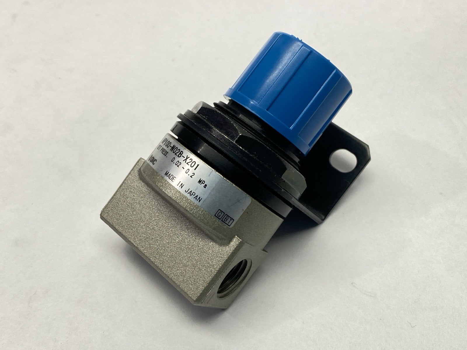 AP100-N02B-X201 | SMC Pressure Control Valve w/ Bracket - Used - Maverick Industrial Sales
