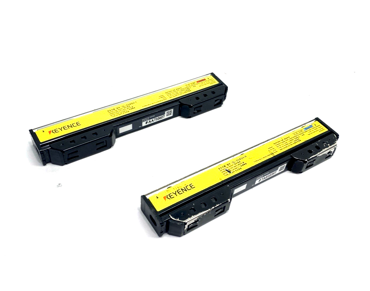 Keyence GL-S08SH Safety Light Curtain Set, 8 Beam Axes, GL-S08SH-T & GL-S08SH-R - Maverick Industrial Sales