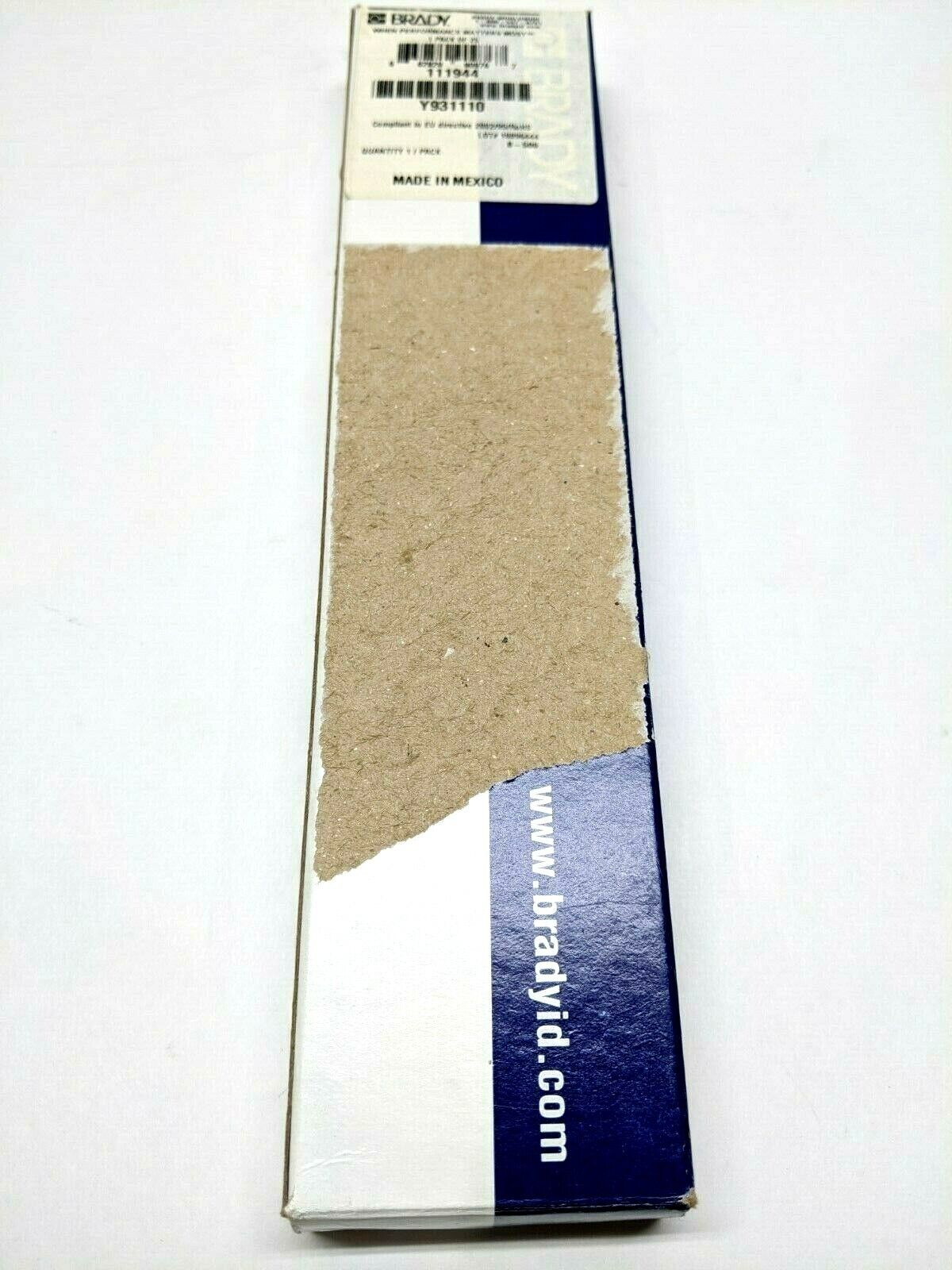 Brady WM-21-PK Vinyl Cloth Wire Marker LOT OF 20 Sheets - New – Open box - Maverick Industrial Sales