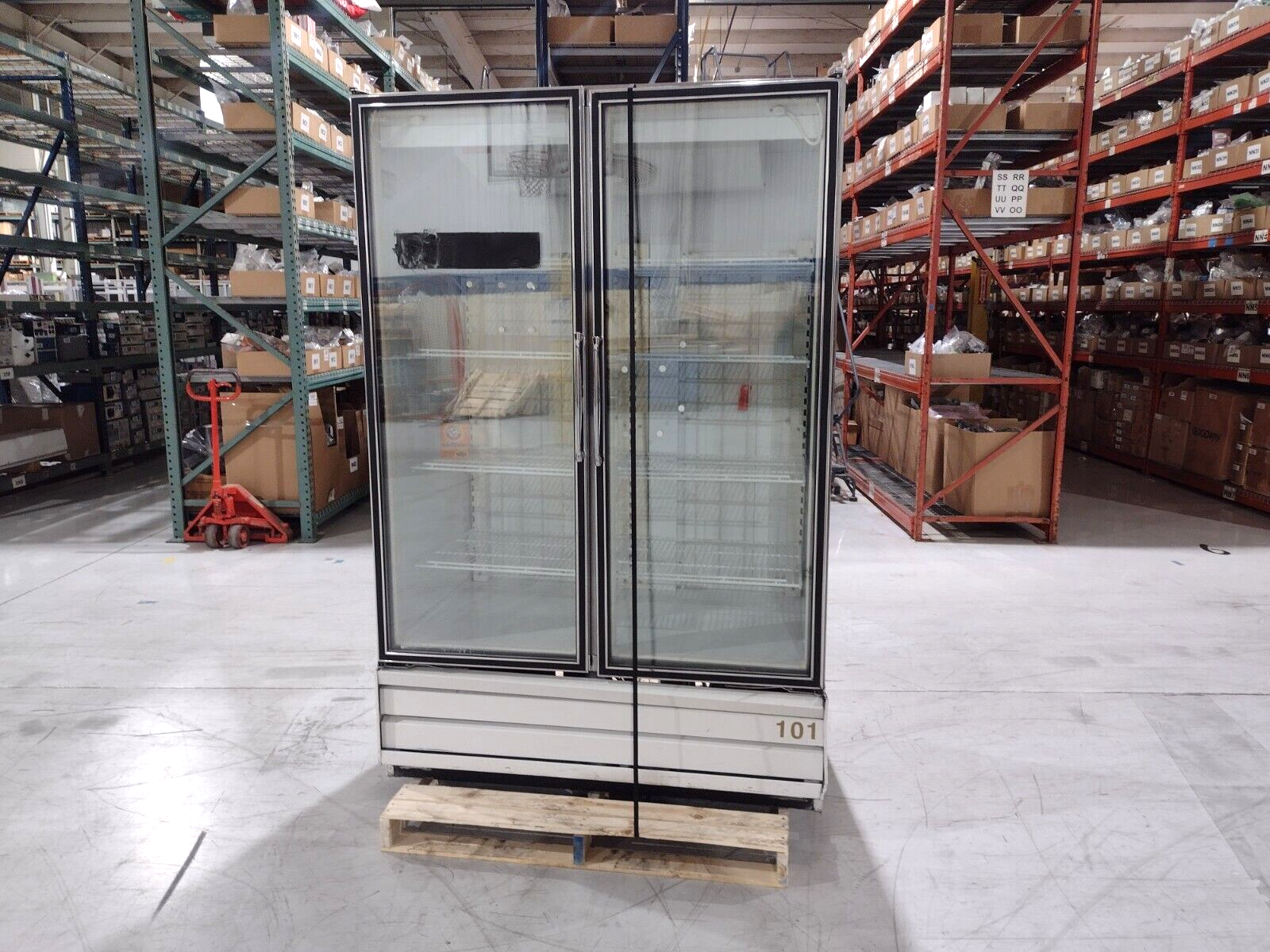 Master-Bilt BMG-48 Display Cooler 2 Door Commercial Refrigerator- No Coolant - Maverick Industrial Sales