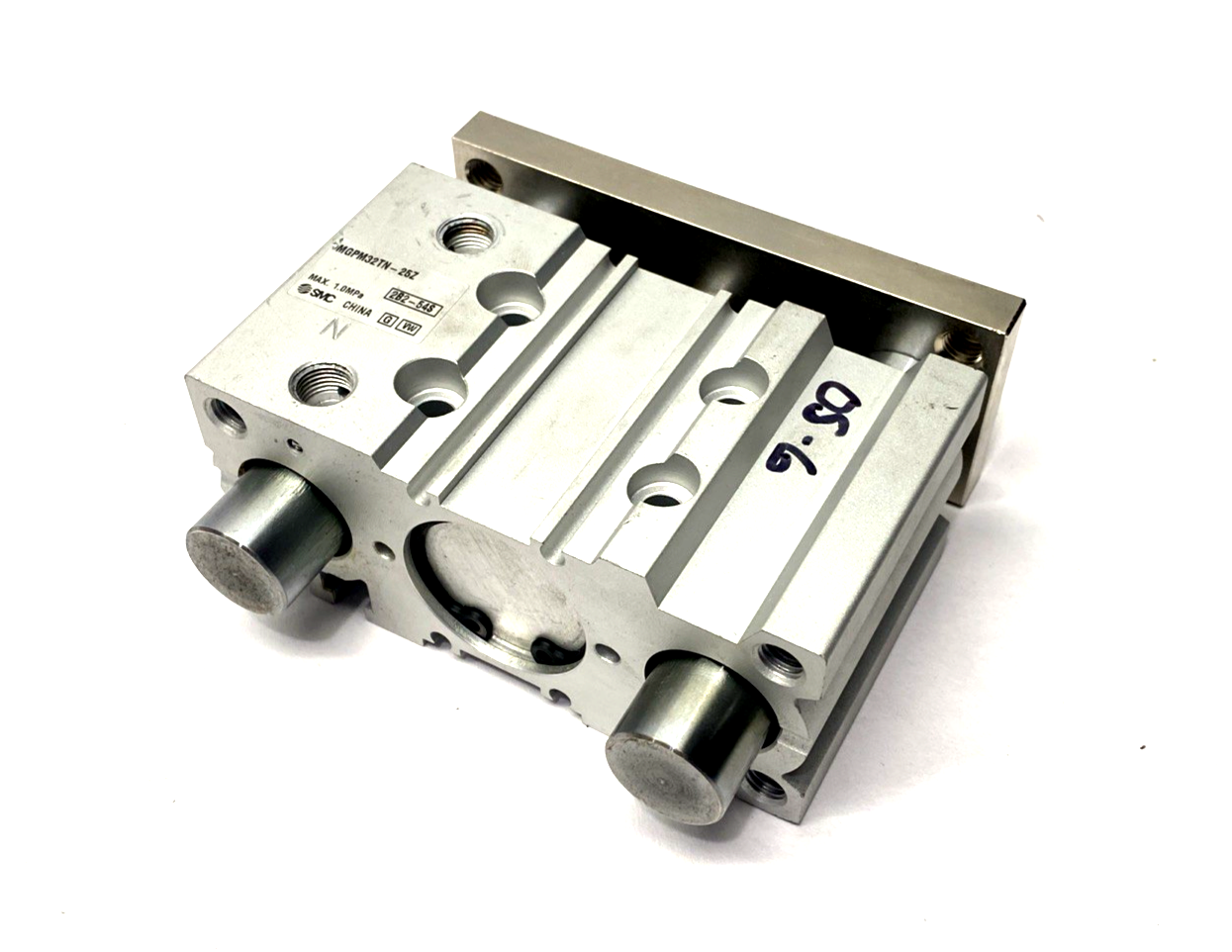 SMC MGPM32TN-25Z Pneumatic Guide/Slide Bearing Cylinder 32mm Bore 25mm Stroke - Maverick Industrial Sales