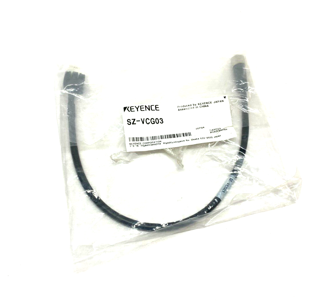 Keyence SZ-VCG03 Main Controller Connection Cable 0.3m Length - Maverick Industrial Sales