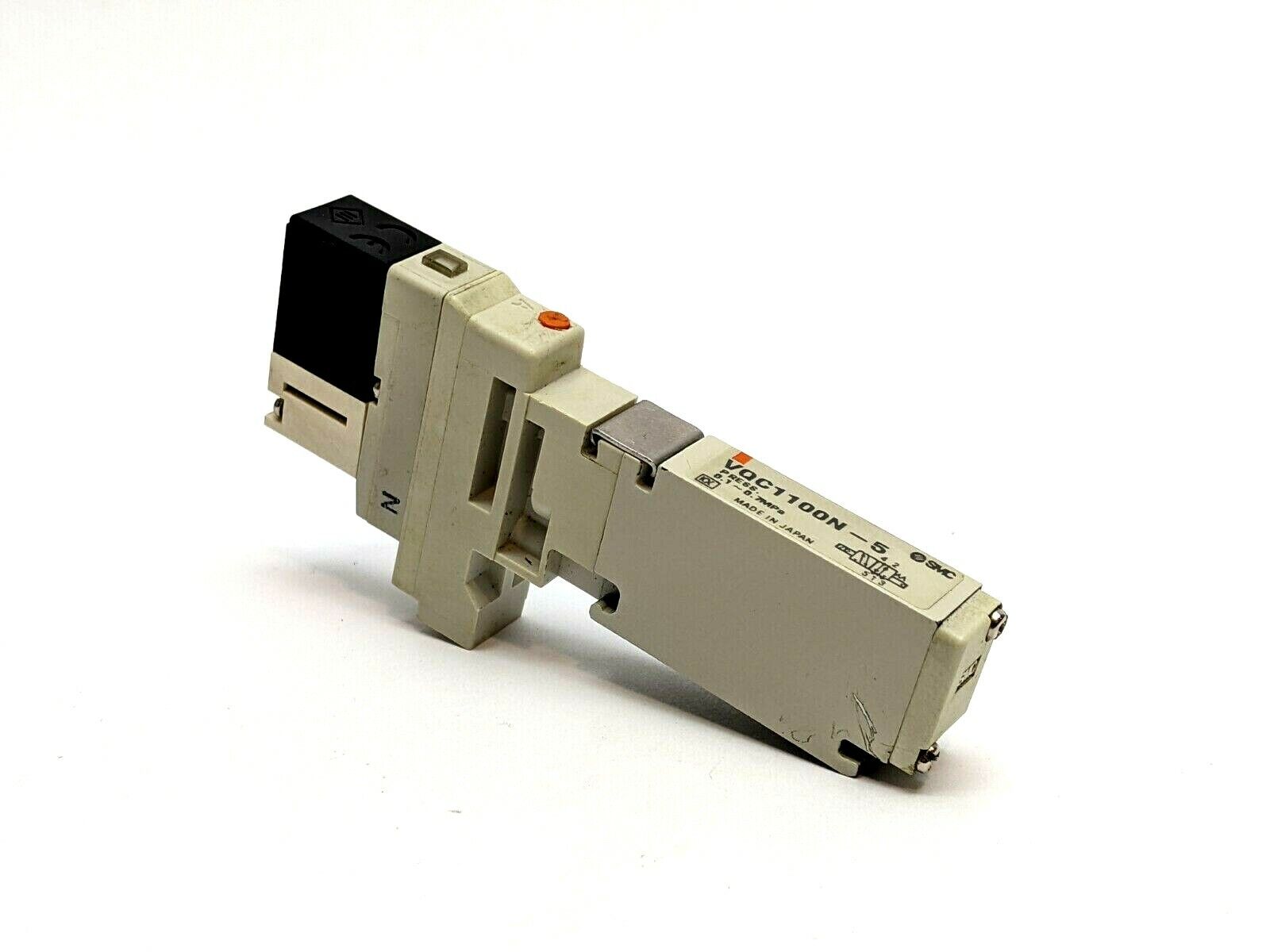 VQC1100N-5 | SMC Single Solenoid Valve - Used - Maverick Industrial Sales