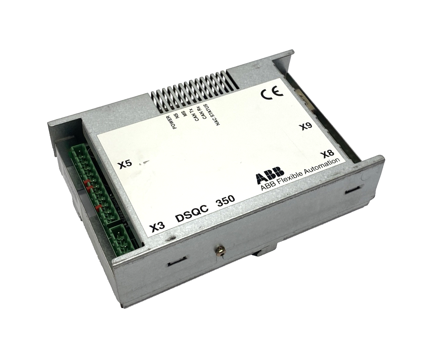 3HNE00025U1, 3HNE00025-1, DSQC 350 | ABB 3HNE00025-1/13 DSQC 350 I/O Remote Module 3HNE00025U1 - For parts or not working - Maverick Industrial Sales