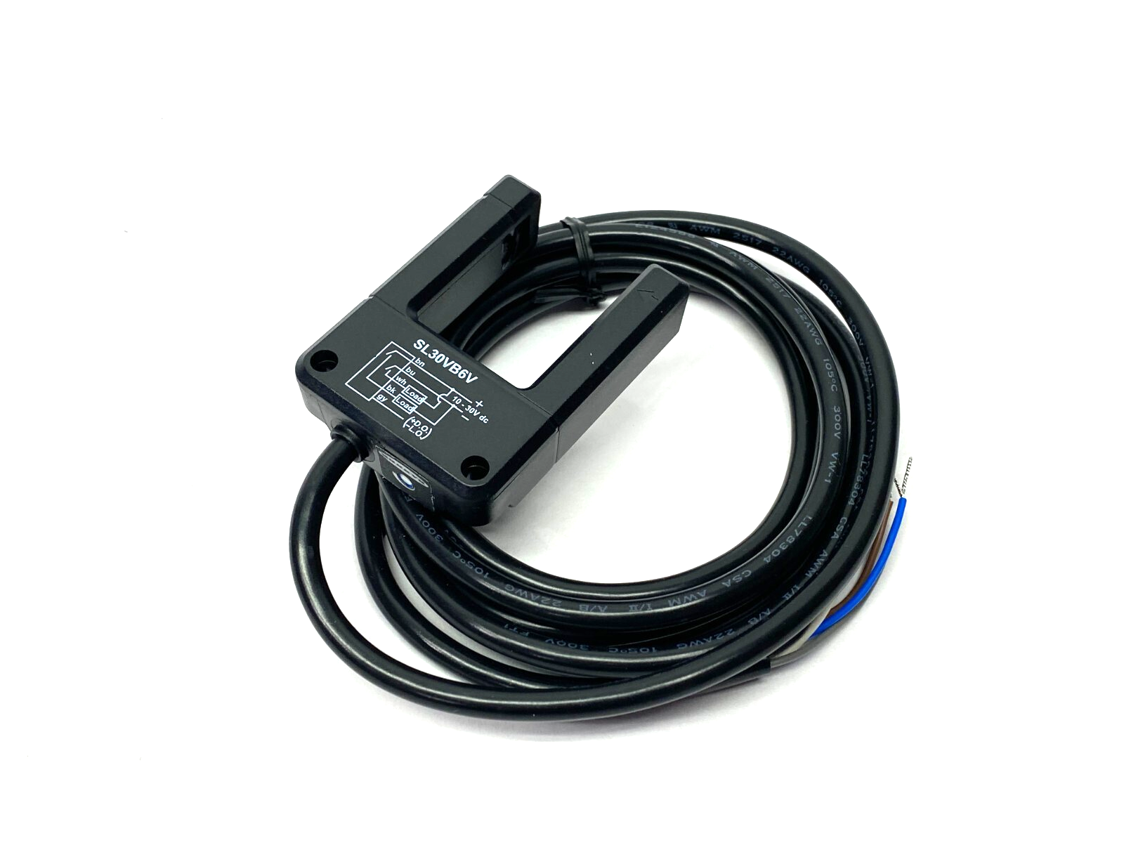 Banner SL30VB6V Forked Slot Sensor 30mm Width, 1 NPN, 1 PNP, 56565 - Maverick Industrial Sales