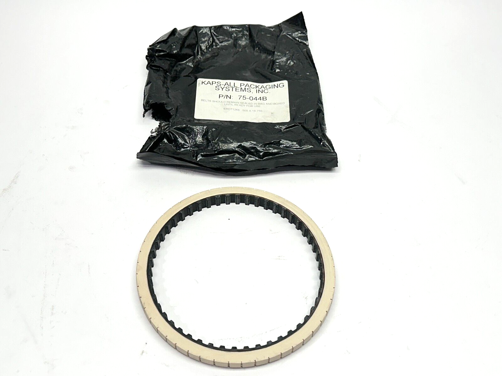 75-044B | Kaps-All Packaging Belt .500 X 18.750" - New – Open box - Maverick Industrial Sales