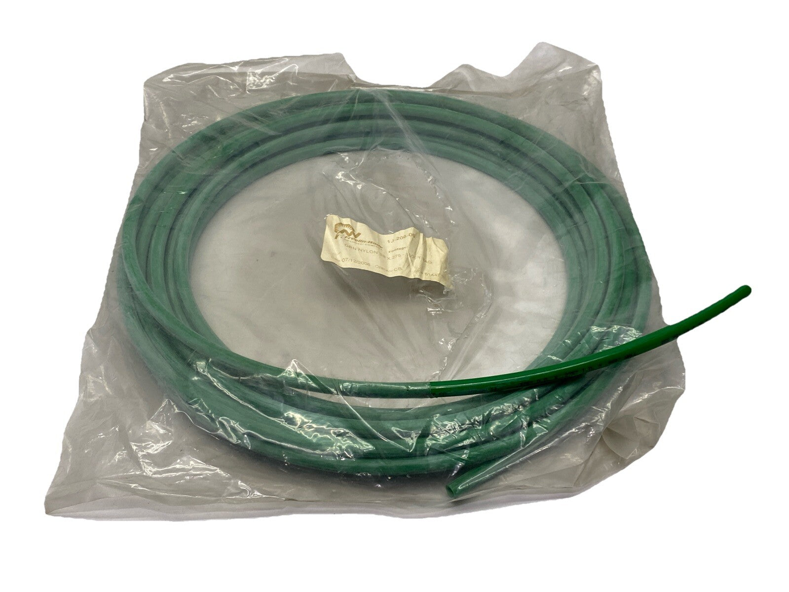 1J-206-06 | Freelin Wade Nylon Tubing Green 3/8" 100ft - New – Open box - Maverick Industrial Sales
