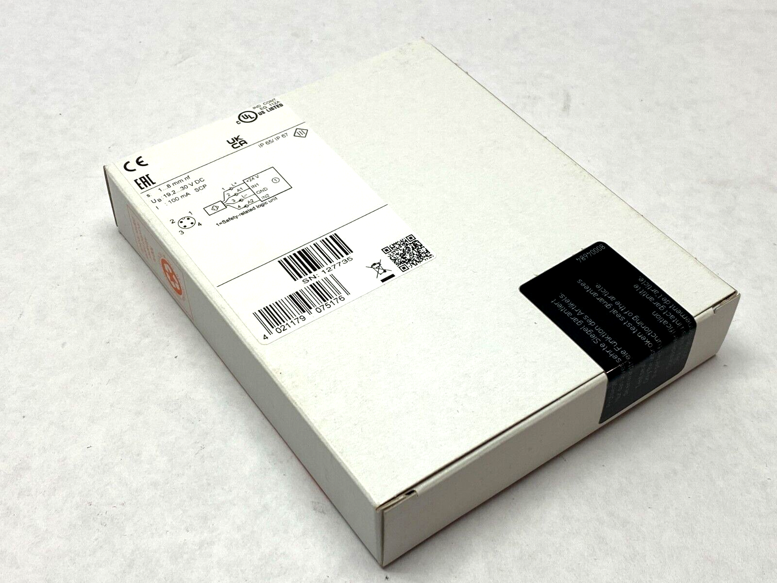 ifm GG711S Fail-Safe Inductive Sensor GIGA4008-2PS/SIL2/V4A/US - New - Maverick Industrial Sales