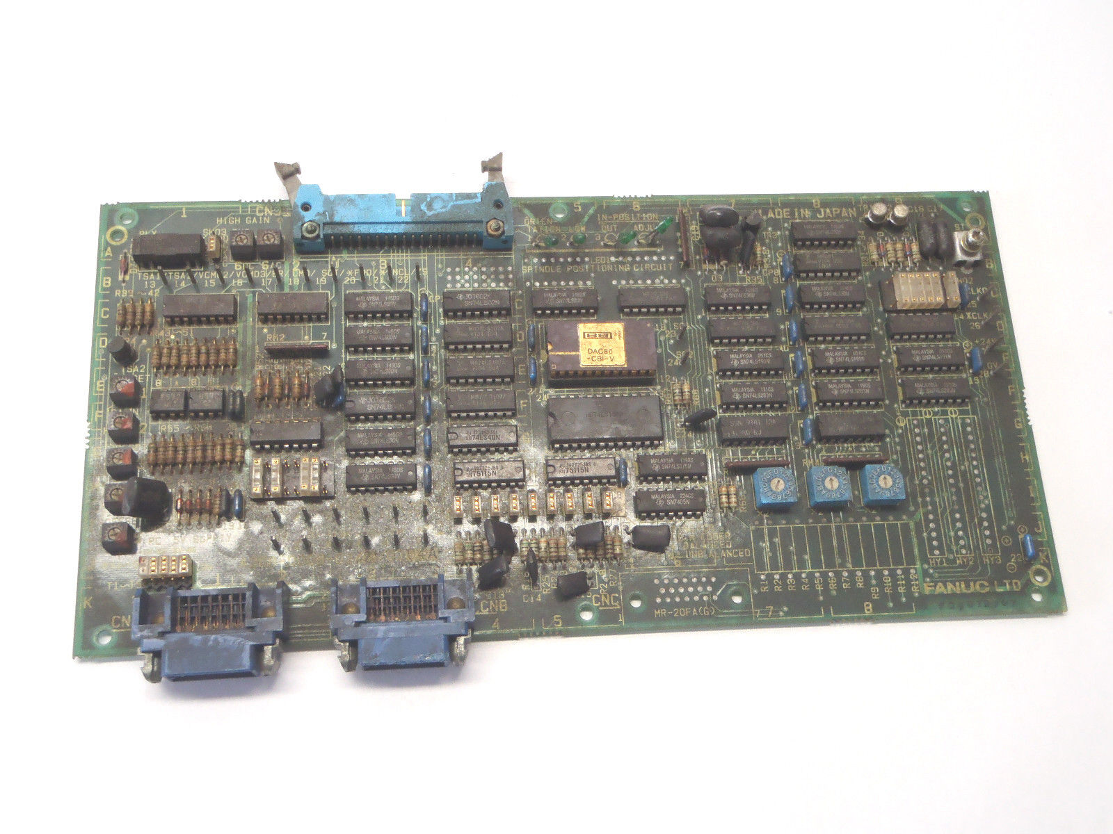 Fanuc A20B-0008-0242/0204A Spindle Board A350-0008-T244/06 - For parts or not working - Maverick Industrial Sales