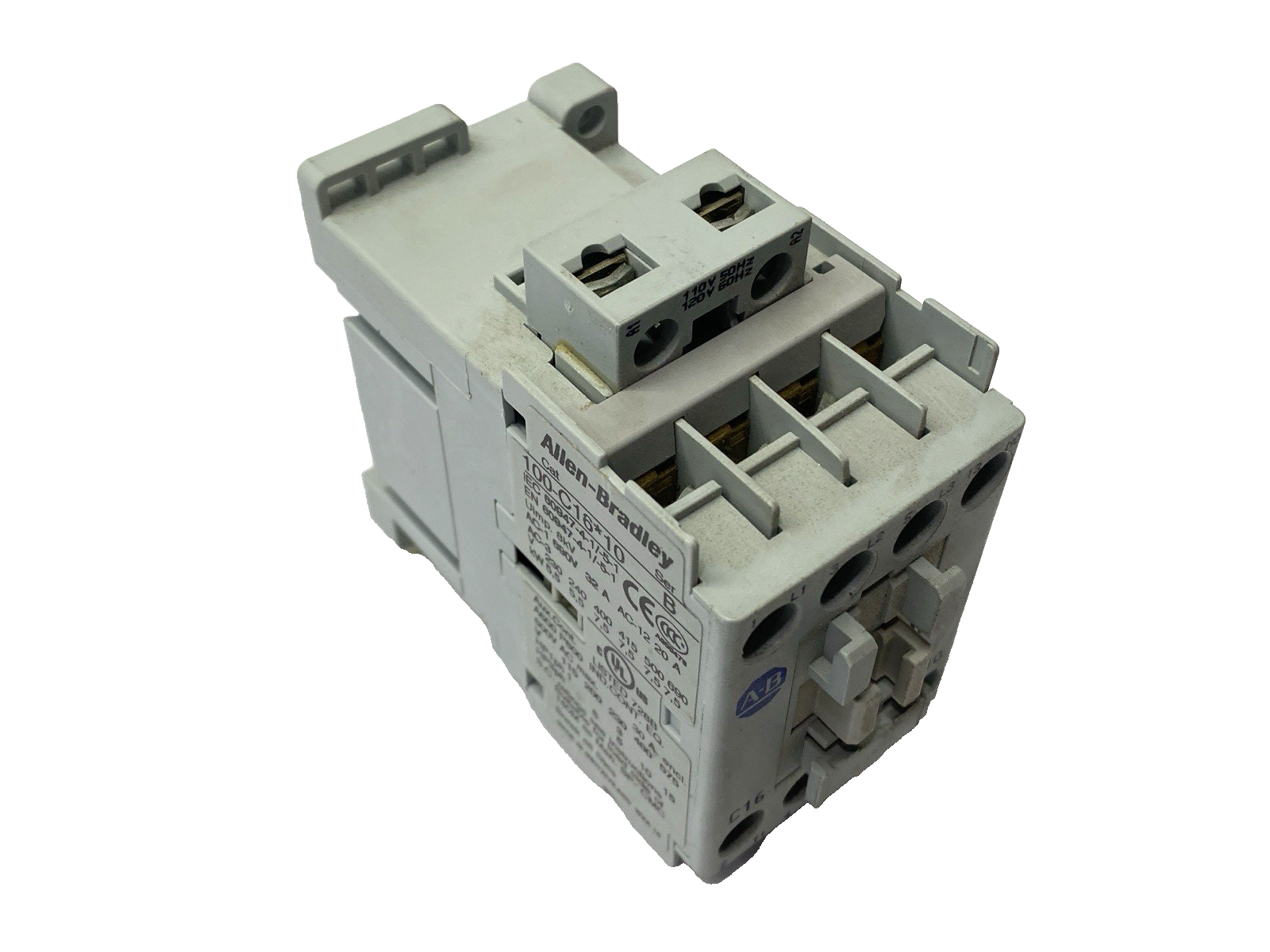 Allen Bradley 100-C16B10 IEC Contactor 600V 30A Ser. B - Maverick Industrial Sales