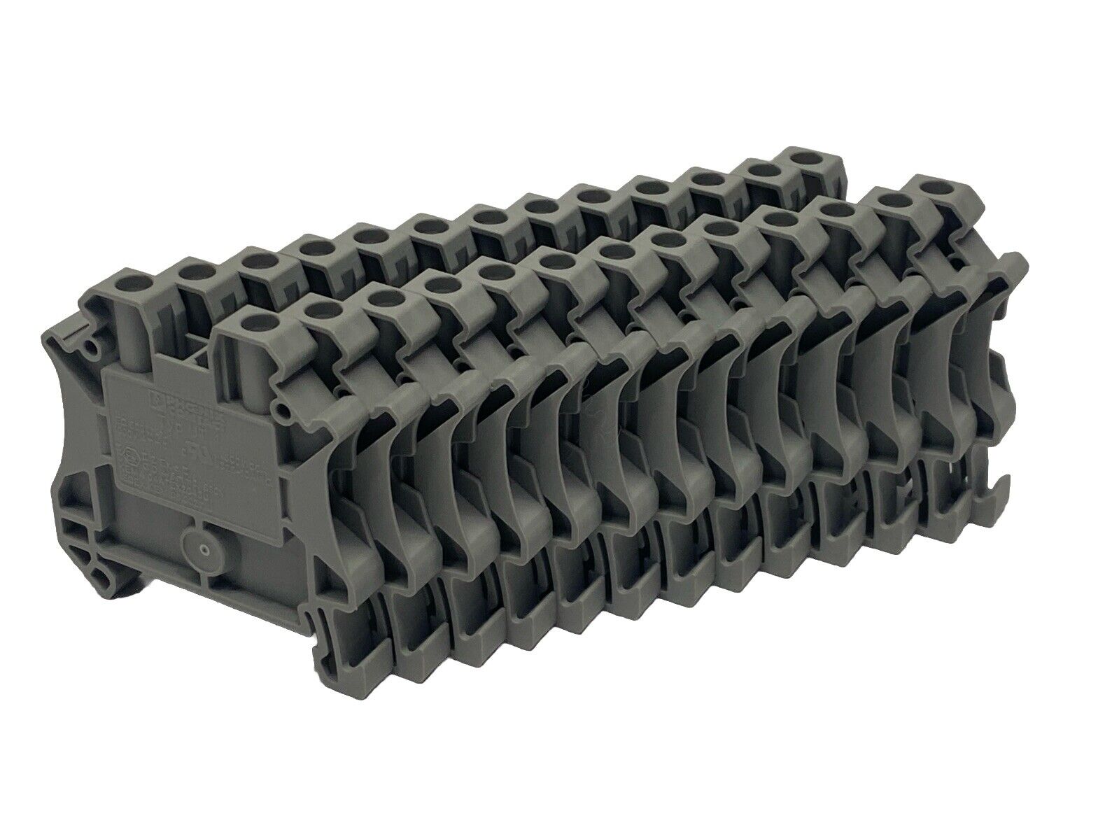 Phoenix Contact UT 4 Feed-Through Terminal Block 3044102 LOT OF 13 - New – Open box - Maverick Industrial Sales