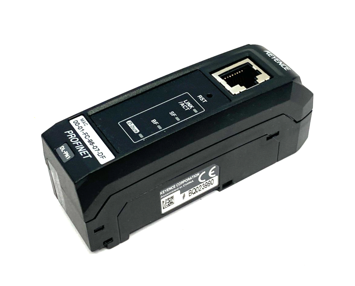 Keyence DL-PN1 PROFINET Network Communication Module Single Connection - Maverick Industrial Sales