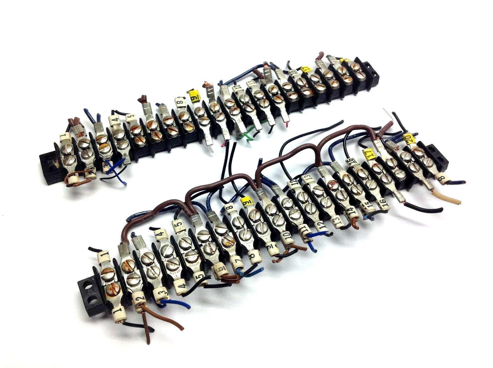 Cinch 20 Position Terminal Block LOT OF 2 - Used - Maverick Industrial Sales