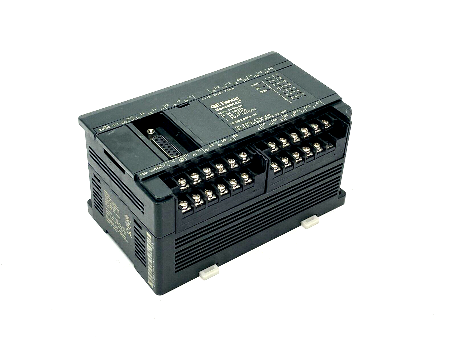 GE Fanuc VersaMax IC200UDR005-BF Micro Controller - For parts or not working - Maverick Industrial Sales