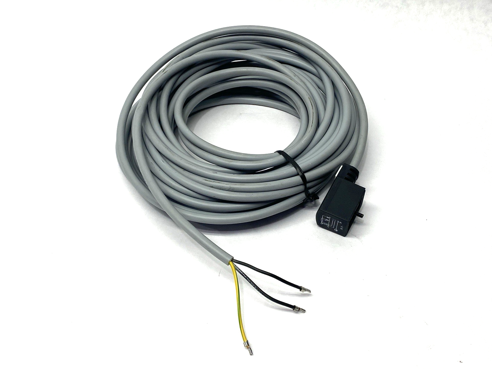 Festo KMF-1-24-10-LED Plug Socket w/ Cable 10m 24VDC 193458 - Maverick Industrial Sales