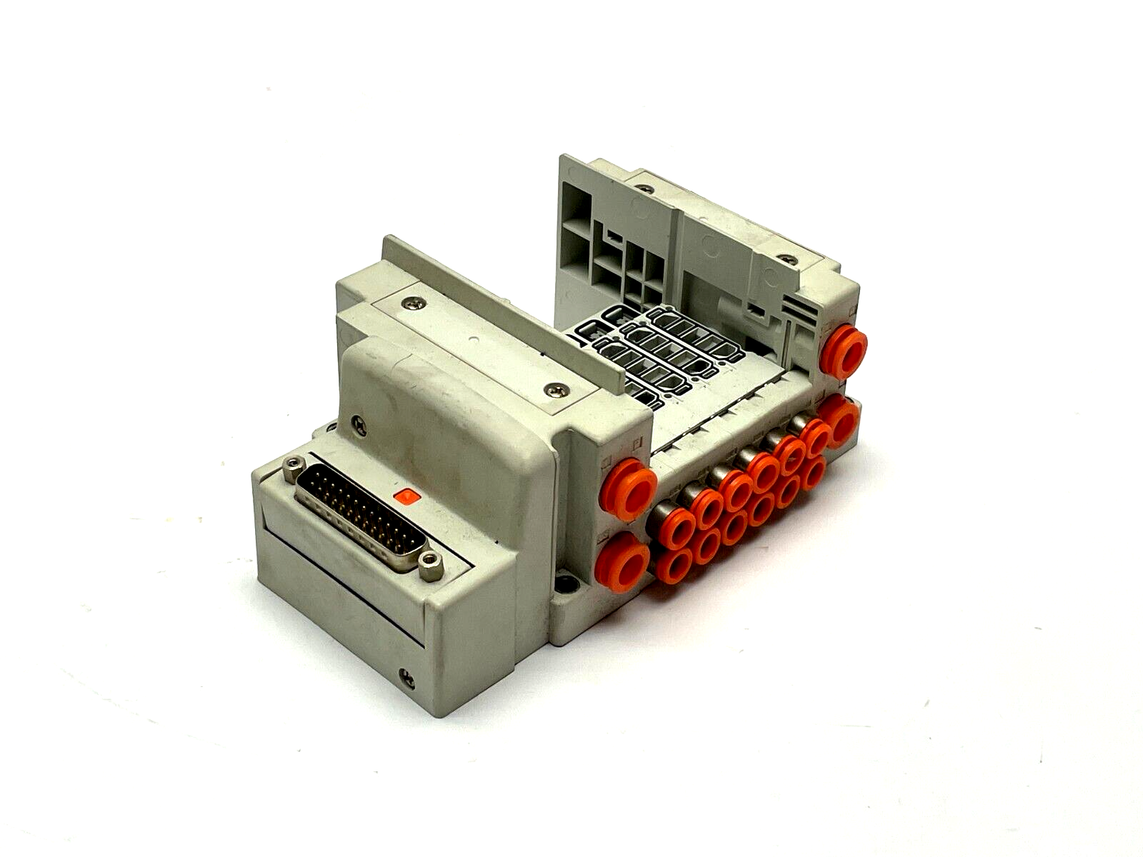 SS5Y3-10F1-06B-N7 | SMC Pneumatic Manifold Base - Used - Maverick Industrial Sales