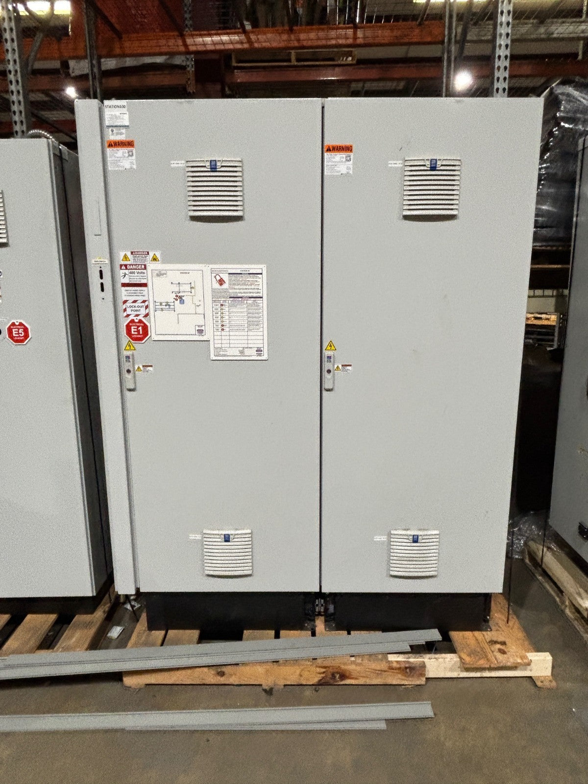 Rittal VX25 2 Bay Electrical Enclosure System (2) VX 8806.000, Cabinet - Maverick Industrial Sales