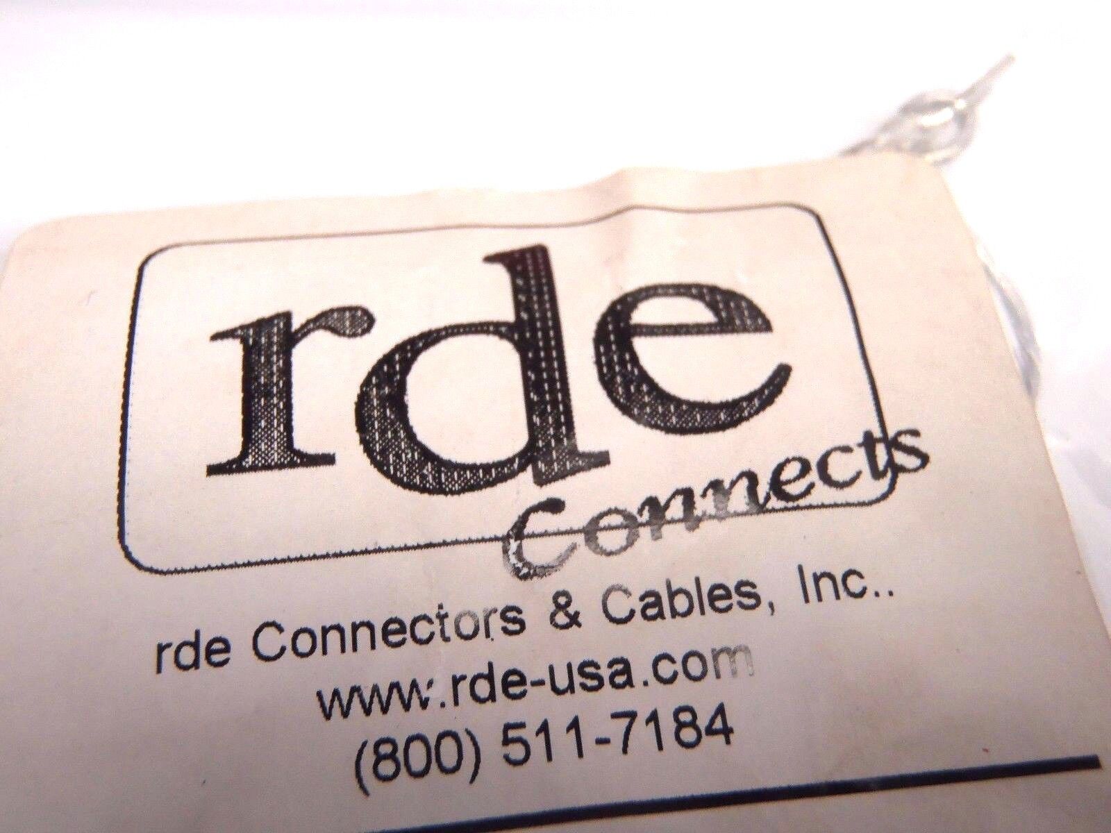 RDE Connects RC-17P1N12838T-20-6J Jumper Plug 10048-000 - Maverick Industrial Sales