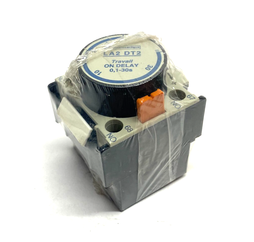 Telemecanique LA2 DT2 Time Delay Contact Block 023002 NO BOX - Maverick Industrial Sales