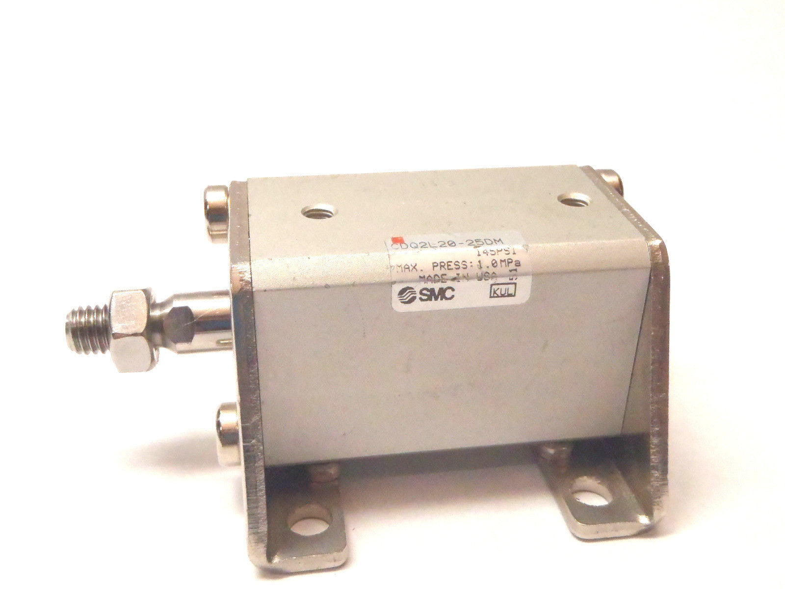 SMC CDQ2L20-25DM CQ2 Compaq Cylinder with Brackets - Maverick Industrial Sales