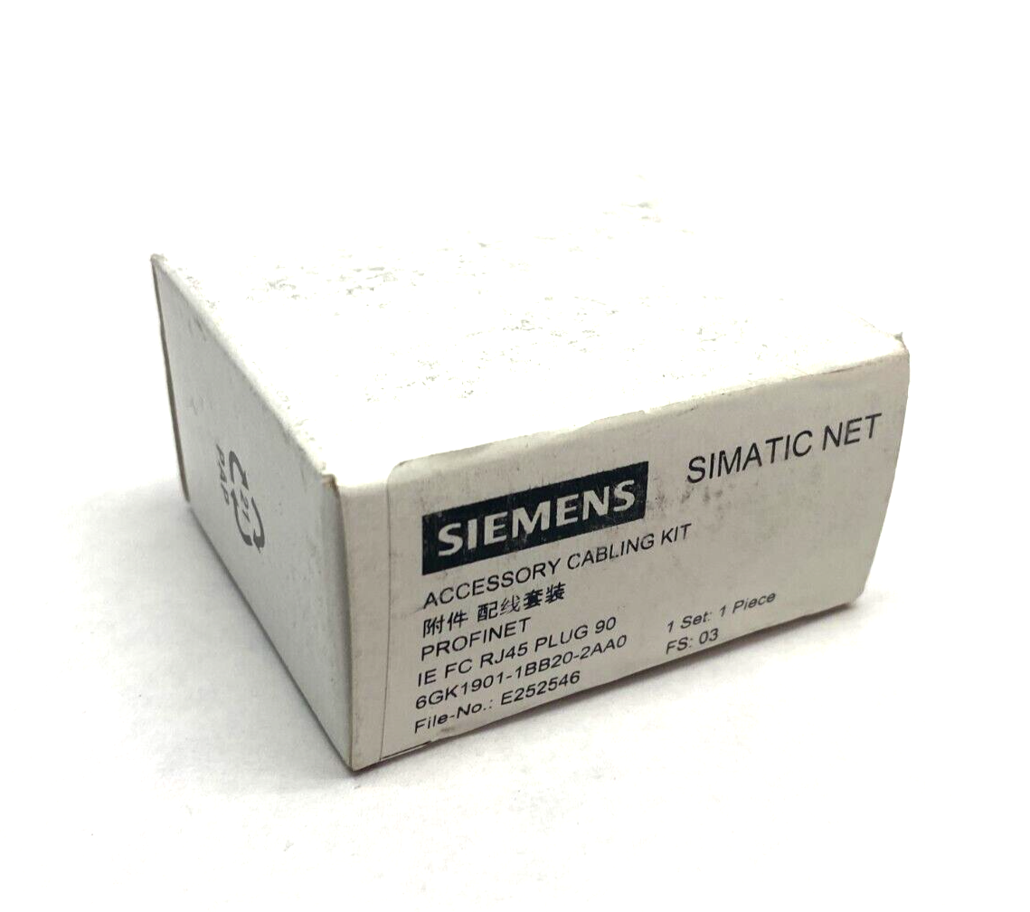 Siemens 6GK1901-1BB20-2AA0 SIMATIC NET Ethernet FastConnect Cabling Plug Kit - New - Maverick Industrial Sales