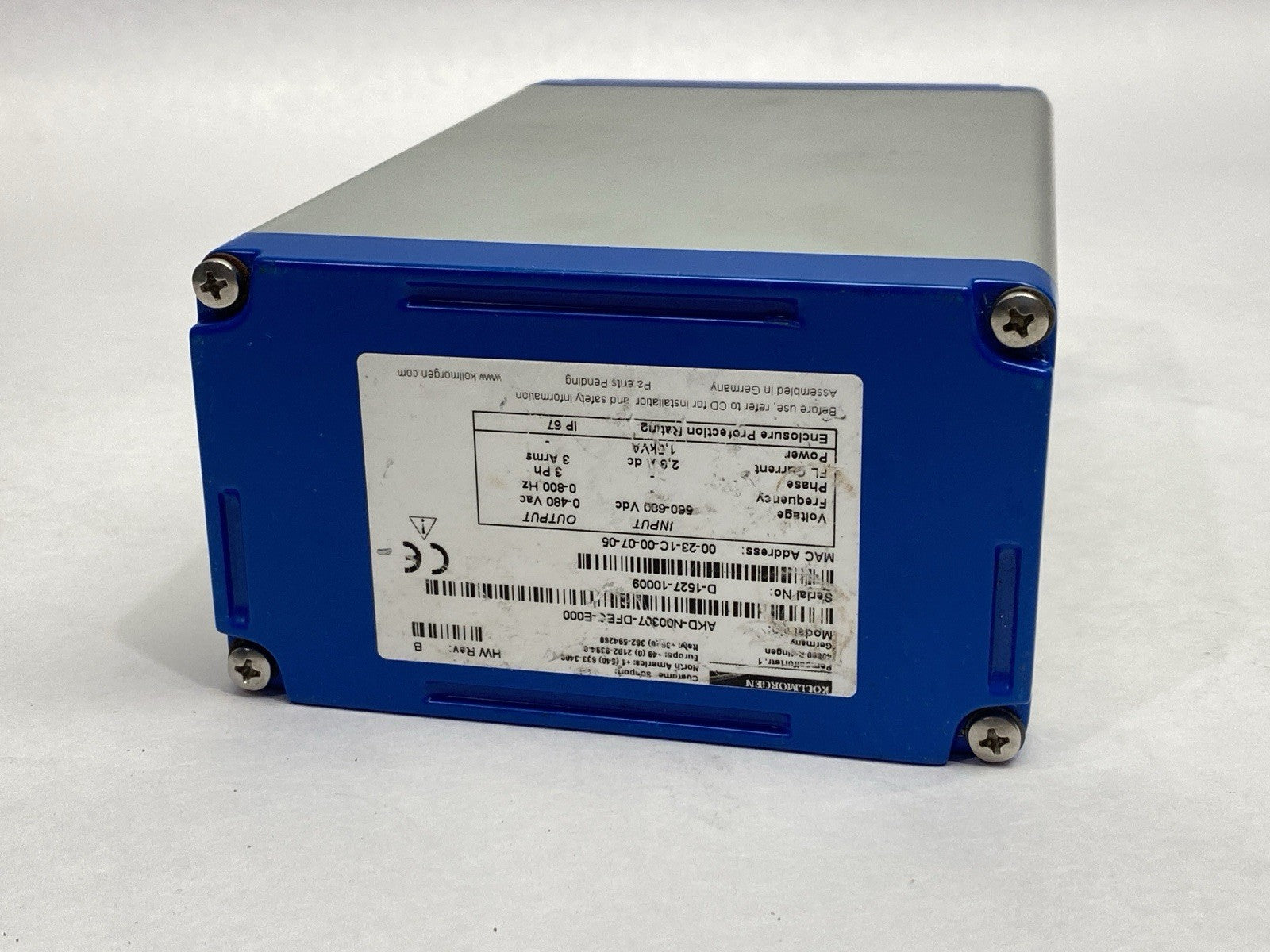 Kollmorgen AKD-N00307-DFEC-E000 Decentralized Servo Drive - Maverick Industrial Sales