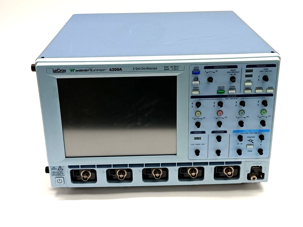 6200A | LeCroy WaveRunner 6KA 2GHz Oscilloscope - For parts or not working - Maverick Industrial Sales