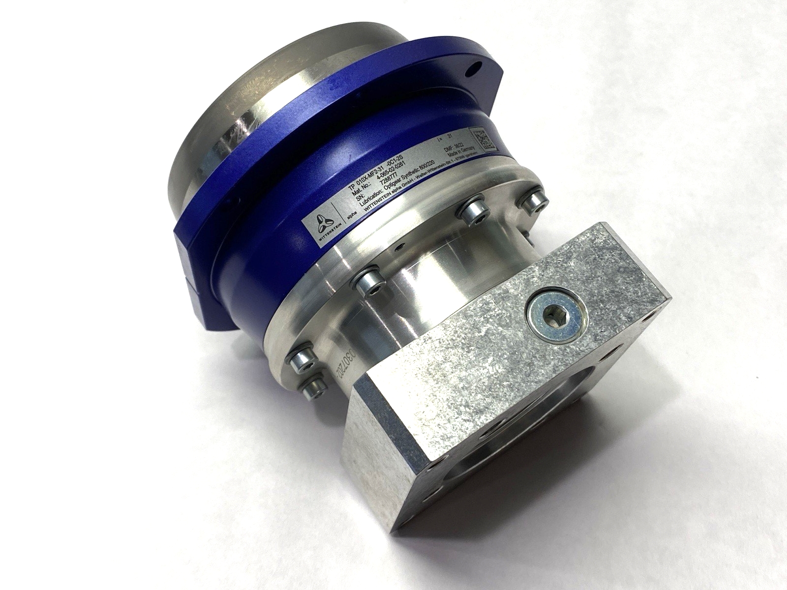 Wittenstein TP 010X-MF2-31-0C1-2S Alpha Planetary Reducer Gearbox 4-065-02-0261 - New – Open box - Maverick Industrial Sales