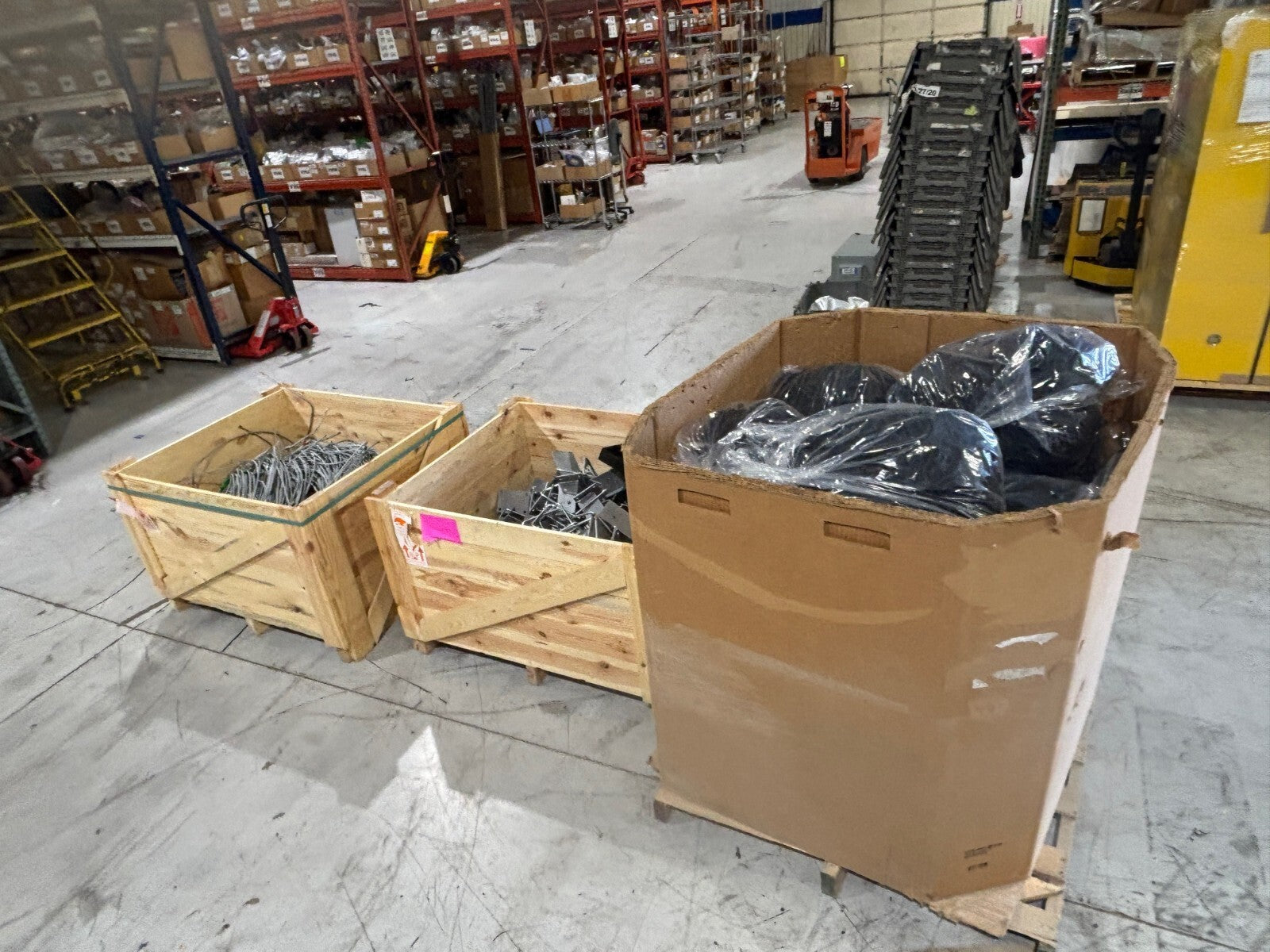 Incord Baynets Pallet Racking Safety Netting / Backing, 3000, LOT OF 17 Sections - Used - Maverick Industrial Sales